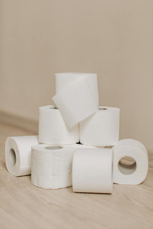 toaleta toaletný papier 